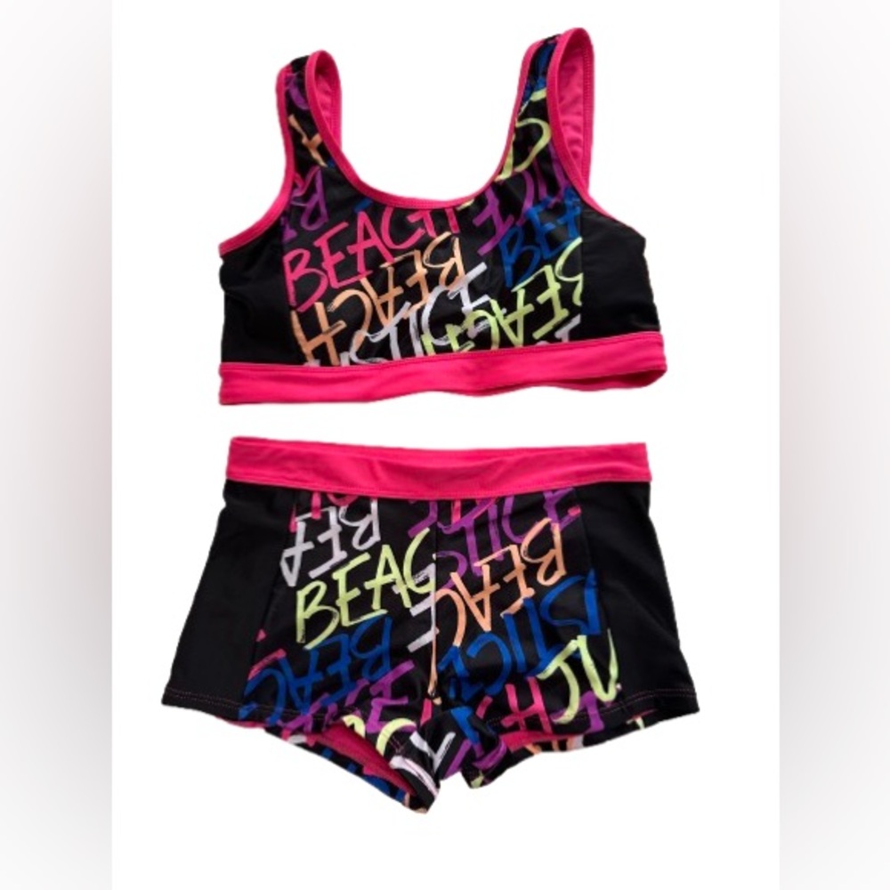 Justice Girls Bikini Set - Size Large (12-14) - NWT